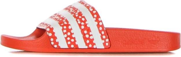 Adidas Adilette Dames Slippers en Sandalen Red Synthetisch 2 3 Foot Locker