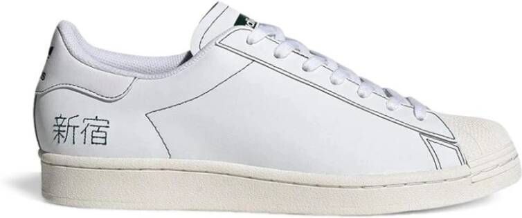 Adidas Pure Witte Sneakers White Heren