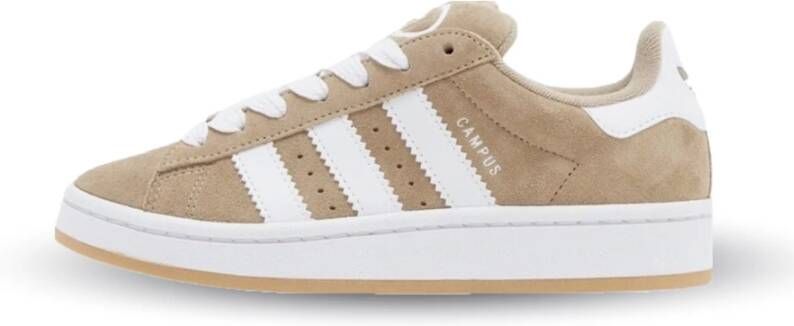 Adidas Retro Campus Sneaker in Beige Suède Beige Dames