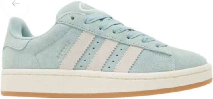 Adidas Retro Campus Sneakers Groen Wit Bruin Blue Dames