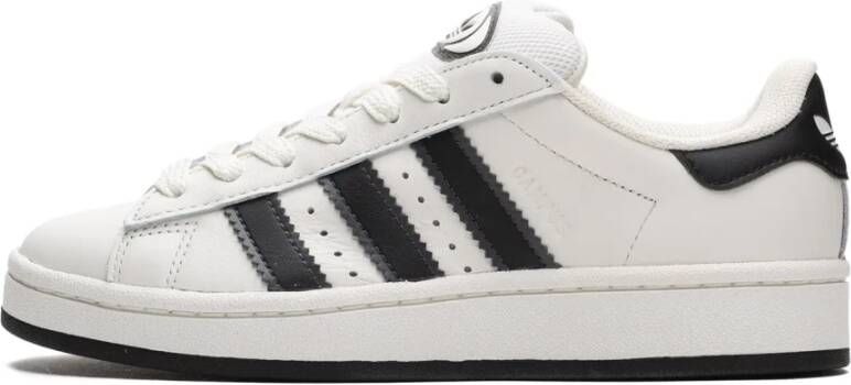 Adidas Originals Witte Sneakers met Zijstrepen White