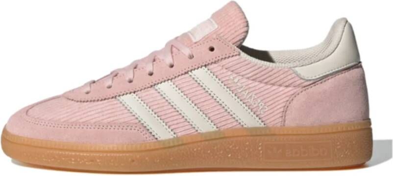 Adidas Retro-geïnspireerde Sandy Pink Handbalschoen Pink Heren