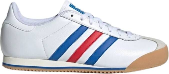 Adidas Retro-geïnspireerde witte blauwe sneakers White Heren