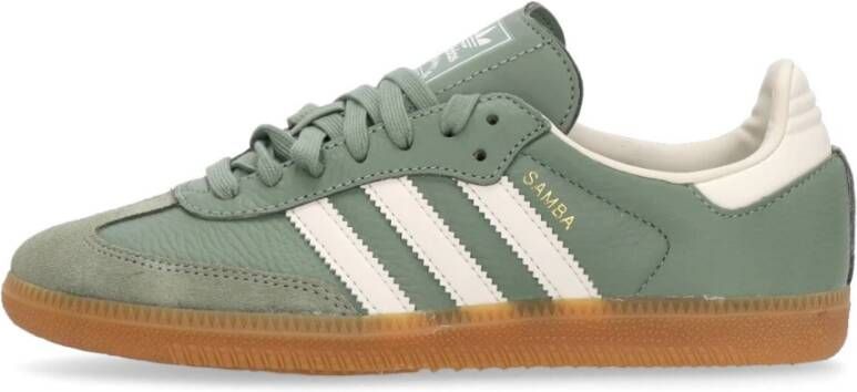 Adidas Retro Stijl Groene Lage Schoen Green