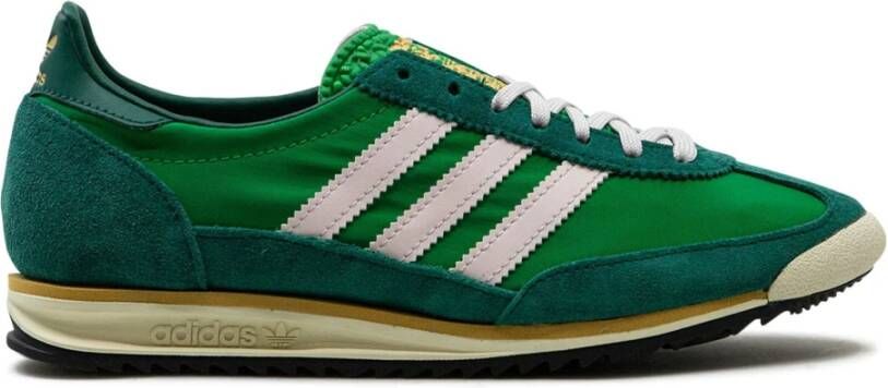 Adidas Retro Stijl Sneakers Wit Green Heren