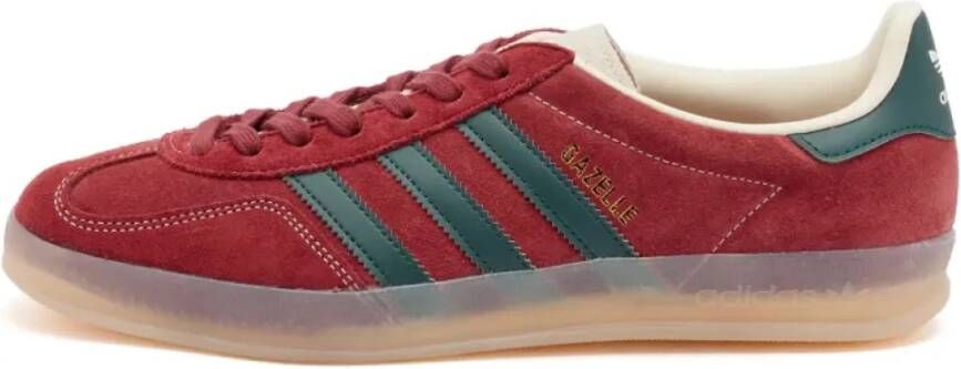 Adidas Retro Suede Sneakers Shadow Red Green White Multicolor Heren