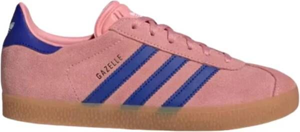 Adidas Roze Blauwe Gazelle Sneakers Pink Heren