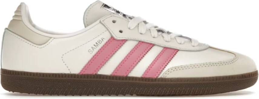 Adidas Roze Samba OG Sneakers White Dames