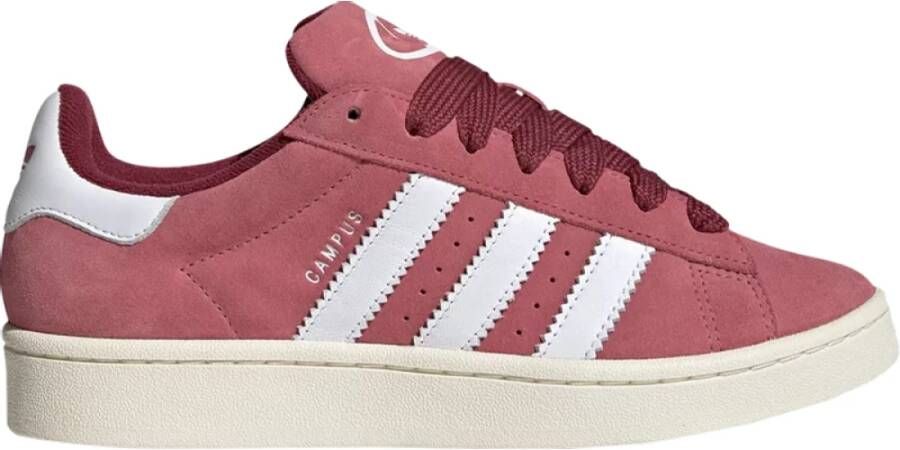 Adidas Roze Strata Witte Campus Sneakers Pink Heren