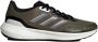 Adidas Perfor ce Runfalcon 3.0 hardloopschoenen olijfgroen zwart wit - Thumbnail 12