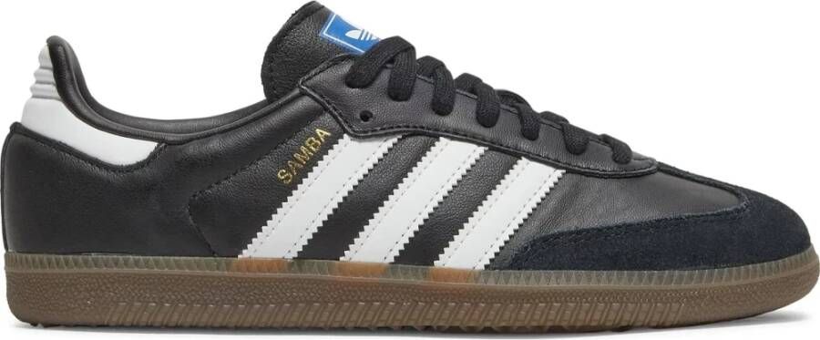 Adidas Samba Black White Gum Sneakers Black Heren