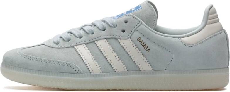 Adidas Originals Samba OG Dames Wonder Silver Chalk White Off White- Dames Wonder Silver Chalk White Off White