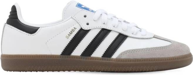 Adidas Samba OG Sneakers in Wit Zwart White Heren