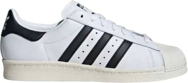 Adidas Schelp Teen Leren Sneakers White Heren