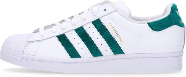 Adidas Sherpa Lage Sneaker Wit Goud Metallic White Heren