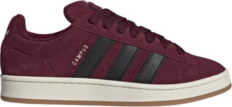 Adidas Skate-geïnspireerde Campus Schoenen Red Dames