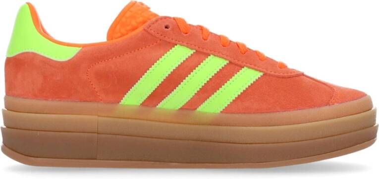 Adidas Originals Gazelle Bold W Sneaker Fashion sneakers Schoenen solar orange solar green gum m2 maat: 39 1 3 beschikbare maaten:39 1 3