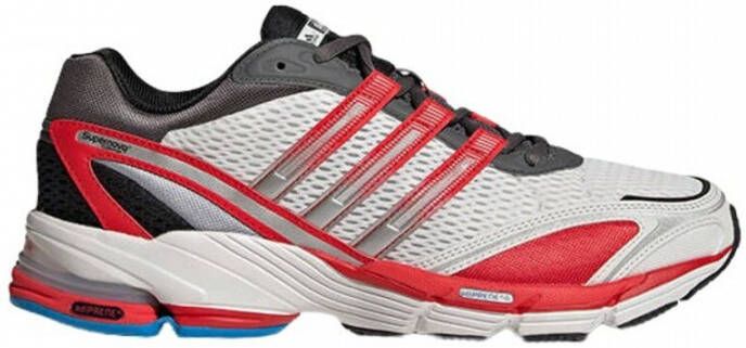 Adidas Supernova Cushion Lage Sneaker Grijs Wit Rood Multicolor Heren