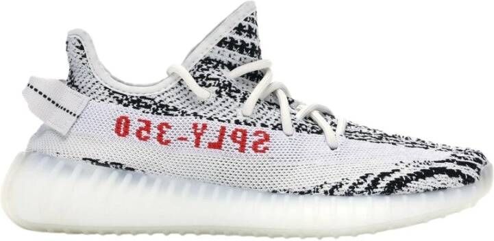 Adidas Yeezy Boost 350 V2 Zebra Sneakers Wit Heren