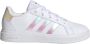 Adidas Sportswear Grand Court 2.0 sneakers wit metallic zilver Imitatieleer 39 1 3 - Thumbnail 115