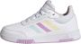 Adidas Sportswear Tensaur sneakers wit lichtblauw lila Jongens Meisjes Imitatieleer 36 2 3 - Thumbnail 2