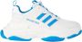 Balenciaga Triple S x Adidas Wit Blauw Sneakers White Dames - Thumbnail 1