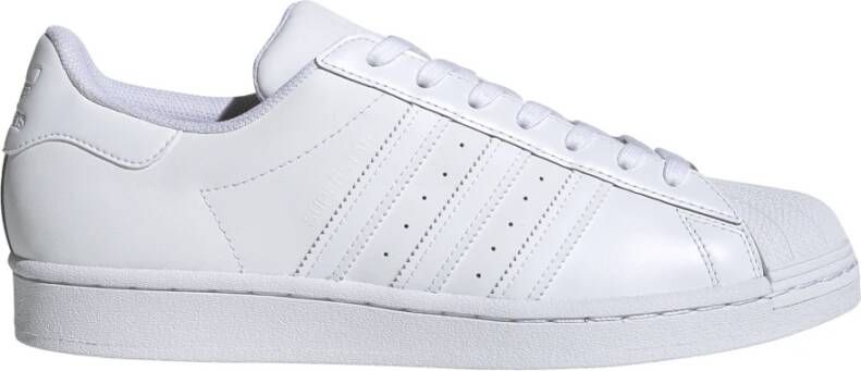 Adidas Witte lage sneaker met 3 strepen White Dames