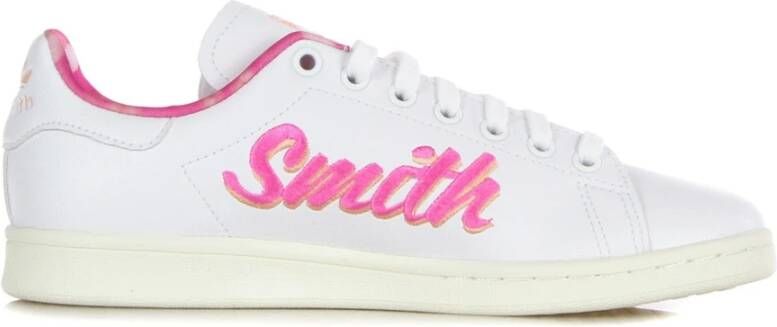 Adidas Stan Smith Lage Sneaker Roze Wit White Heren