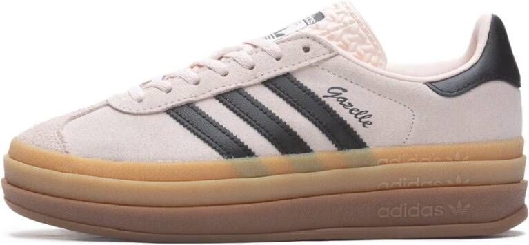 Adidas Gazelle Bold sneaker van suède met leren details