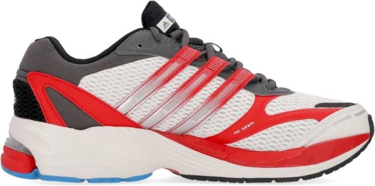 Adidas Supernova Cushion Lage Sneaker Grijs Wit Rood Multicolor Heren