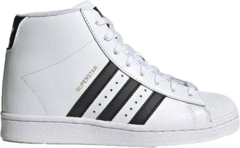 Adidas Originals Superstar Up Dames Cloud White Core Black Gold Metallic Dames