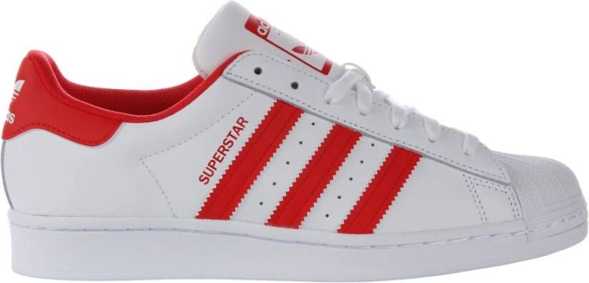 Adidas Superstar XLG Wit Rood Sneakers White Heren