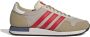 Adidas Originals Usa 84 sneakers bruin rood wit - Thumbnail 2