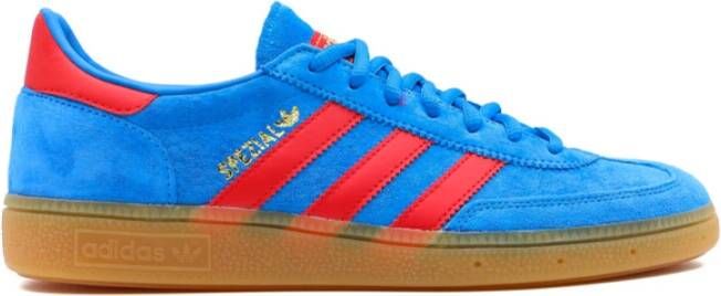 Adidas Vintage Handbalsneakers Blauw Rood Goud Blue Heren