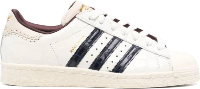 Adidas Wales Bonner Krokodillenprint Lage Sneakers White Dames