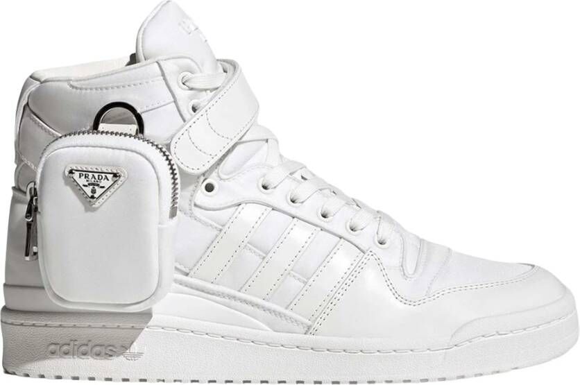 Adidas Witte High Top Sneakers Limited Edition White Heren