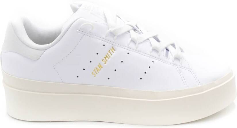 Adidas Witte Leren Sneakers voor Dames Wit Dames