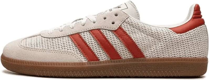 Adidas Witte Rode Samba OG Sneakers Multicolor Dames