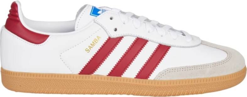 Adidas Witte Samba OG Sneakers Multicolor Heren