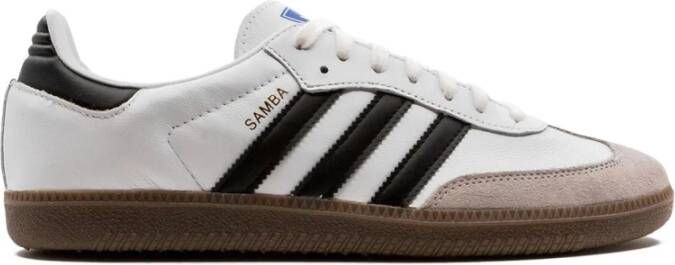 Adidas Witte Sneakers Klassieke Stijl Multicolor Heren