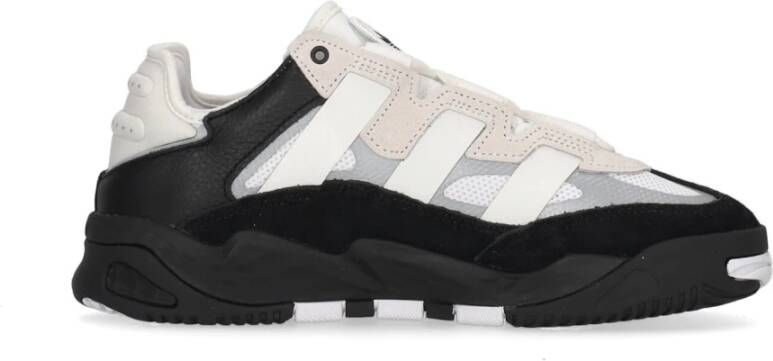 Adidas Originals Niteball Schoenen Cloud White Core Black Silver Metallic Dames