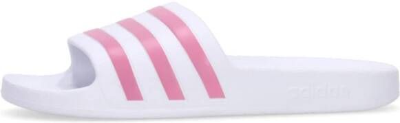 Adidas Wolken Slippers met 3 Strepen White Dames