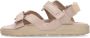 Adidas Wonder Taupe Platte Sandalen Roze Dames - Thumbnail 1