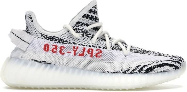 Adidas Yeezy Boost 350 V2 Zebra Sneakers Wit Heren