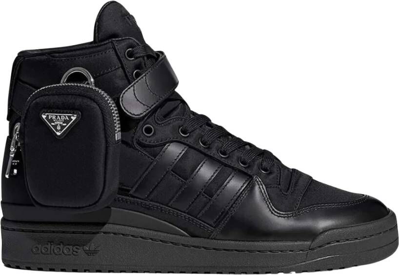 Adidas Zwarte High Top Limited Edition Sneakers Black Heren