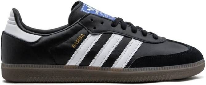 Adidas Zwarte Sneakers Mannen 3-Stripes Suède Black Heren