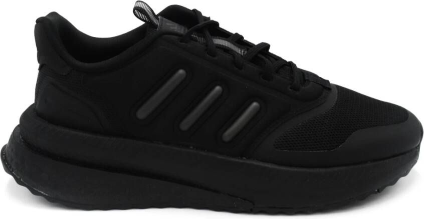 Adidas Zwarte Sneakers met Rubberen Zool Black Schoenen