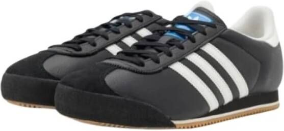 Adidas Zwarte Suède en Leren Sneakers Black Heren