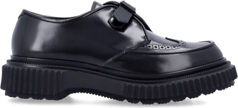 Adieu Paris Zwarte Brogues Loafers Schoenen Elegantie Black Heren