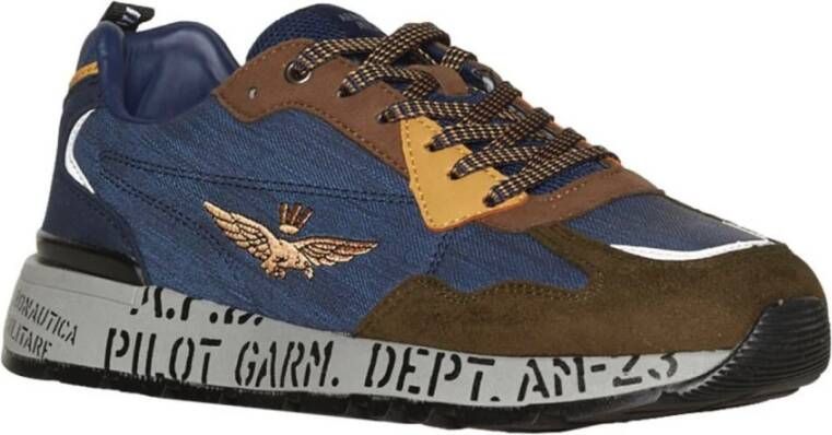 Aeronautica militare Sneaker 100% samenstelling Productcode: 232Sc214Ct3228-94456 Multicolor Heren